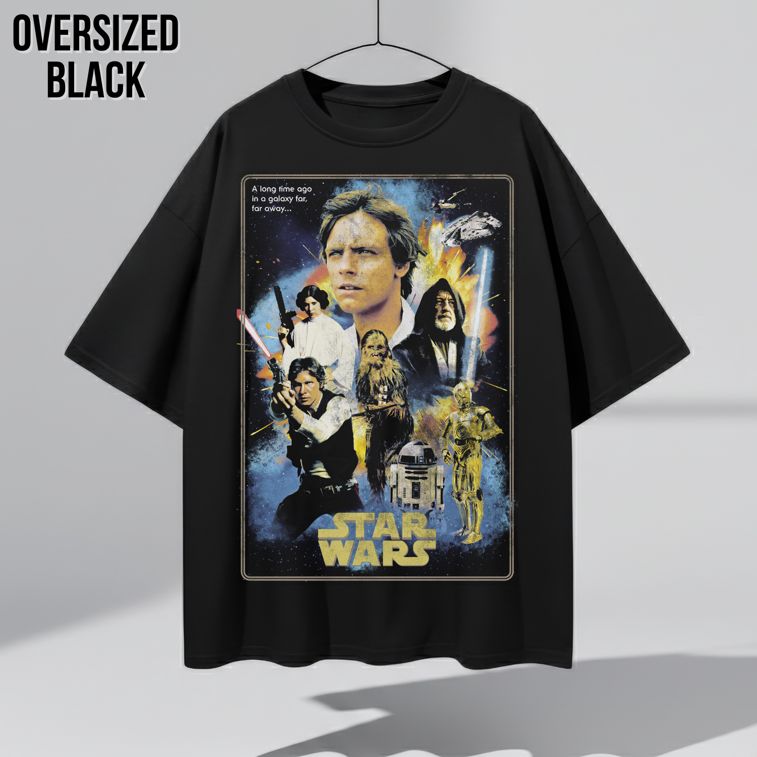 Vintage Star Wars Shirt - A New Hope Movie Poster Tee 1977