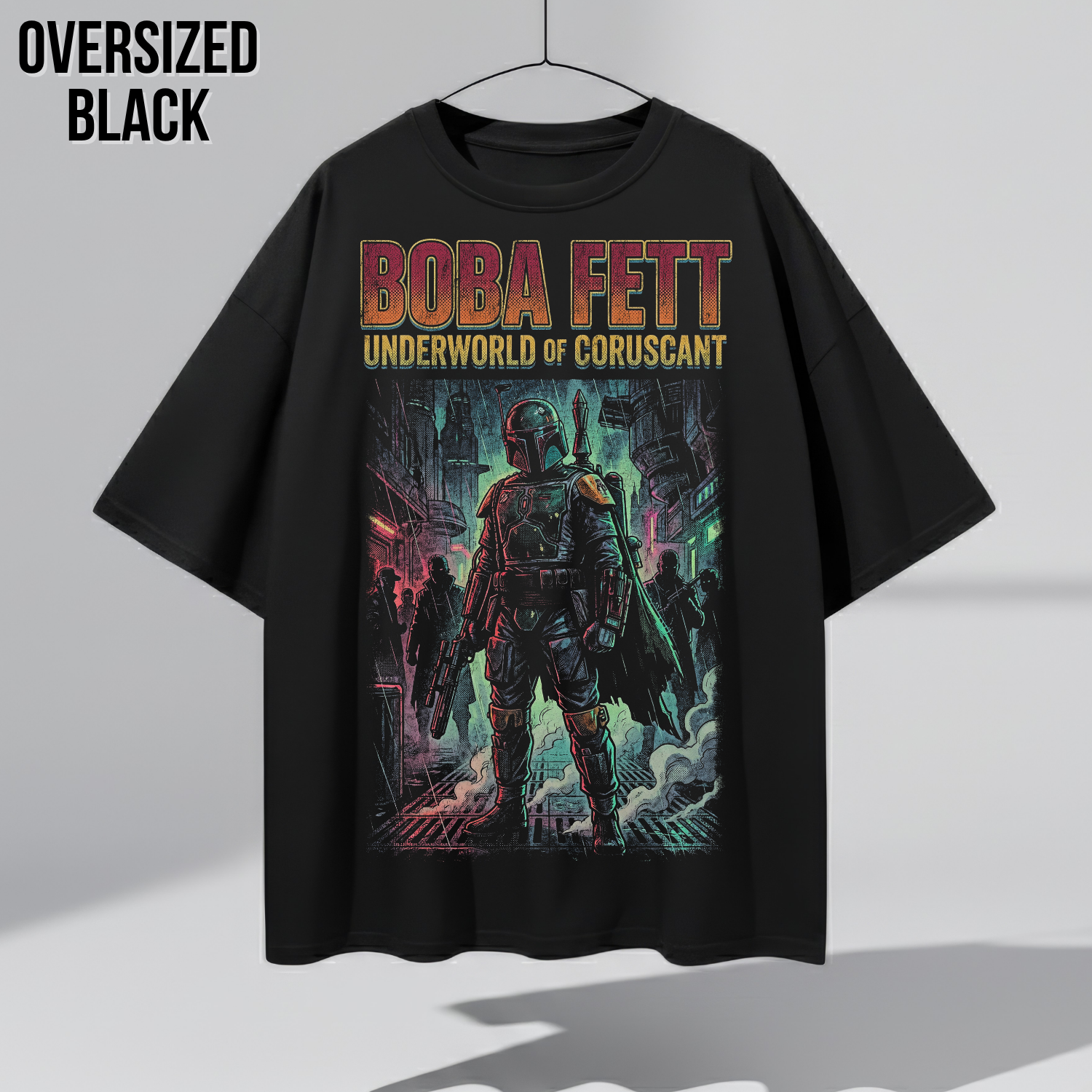 Boba Fett Shirt – Star Wars Bounty Hunter Shirt, Vintage Star Wars Tee