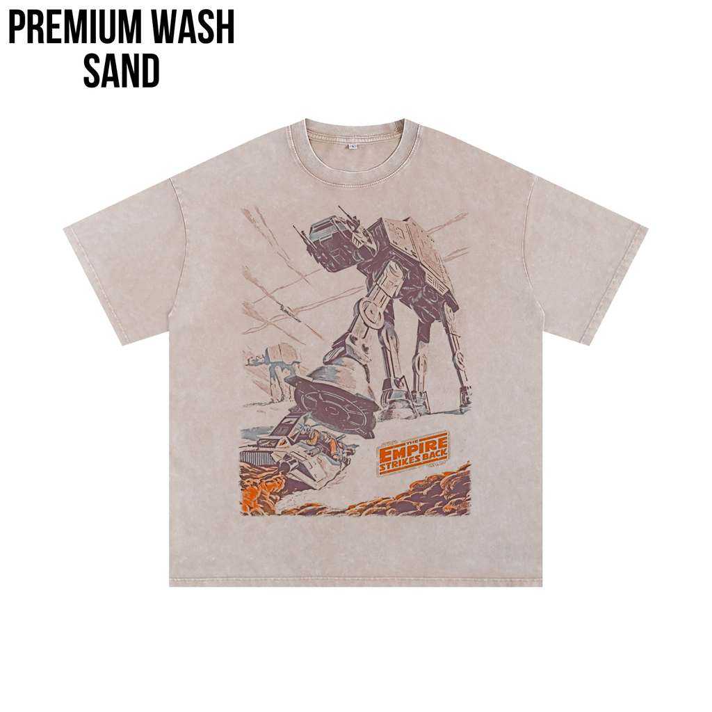 Star Wars Empire Strikes Back Shirt – AT-AT Battle of Hoth Graphic Tee