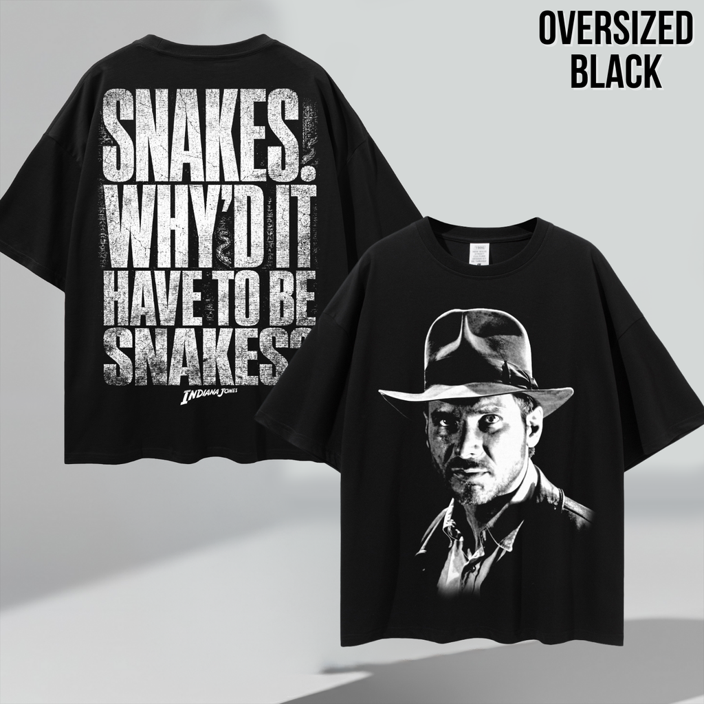 Vintage Indiana Jones Shirt: Snakes Why'd It Have To Be Snakes Tee, Raiders of the Lost Ark Shirt, Indiana Jones Movie Gift, Adventure Tee