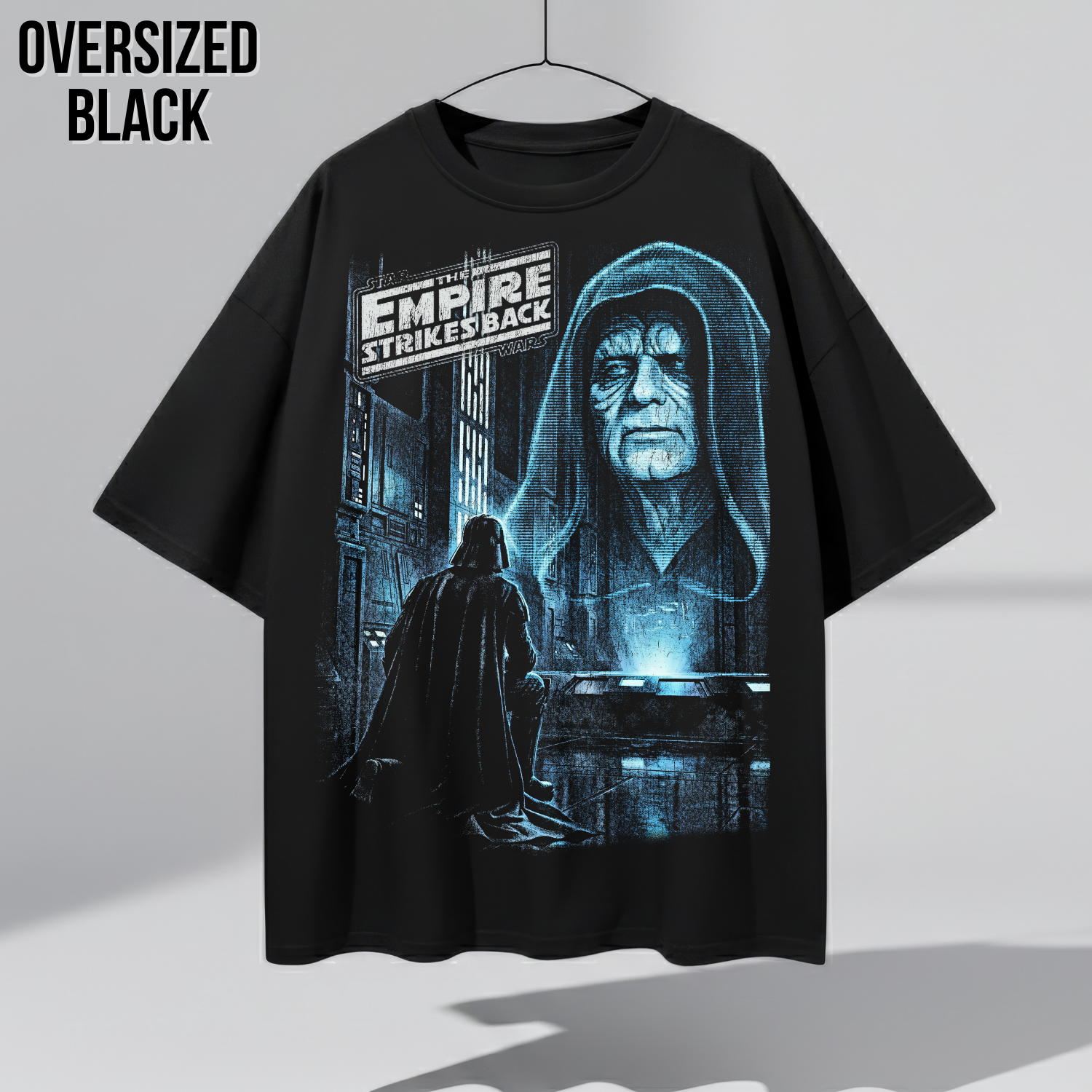 Star Wars Emperor Palpatine & Darth Vader Shirt: Vintage Empire Strikes Back Tee