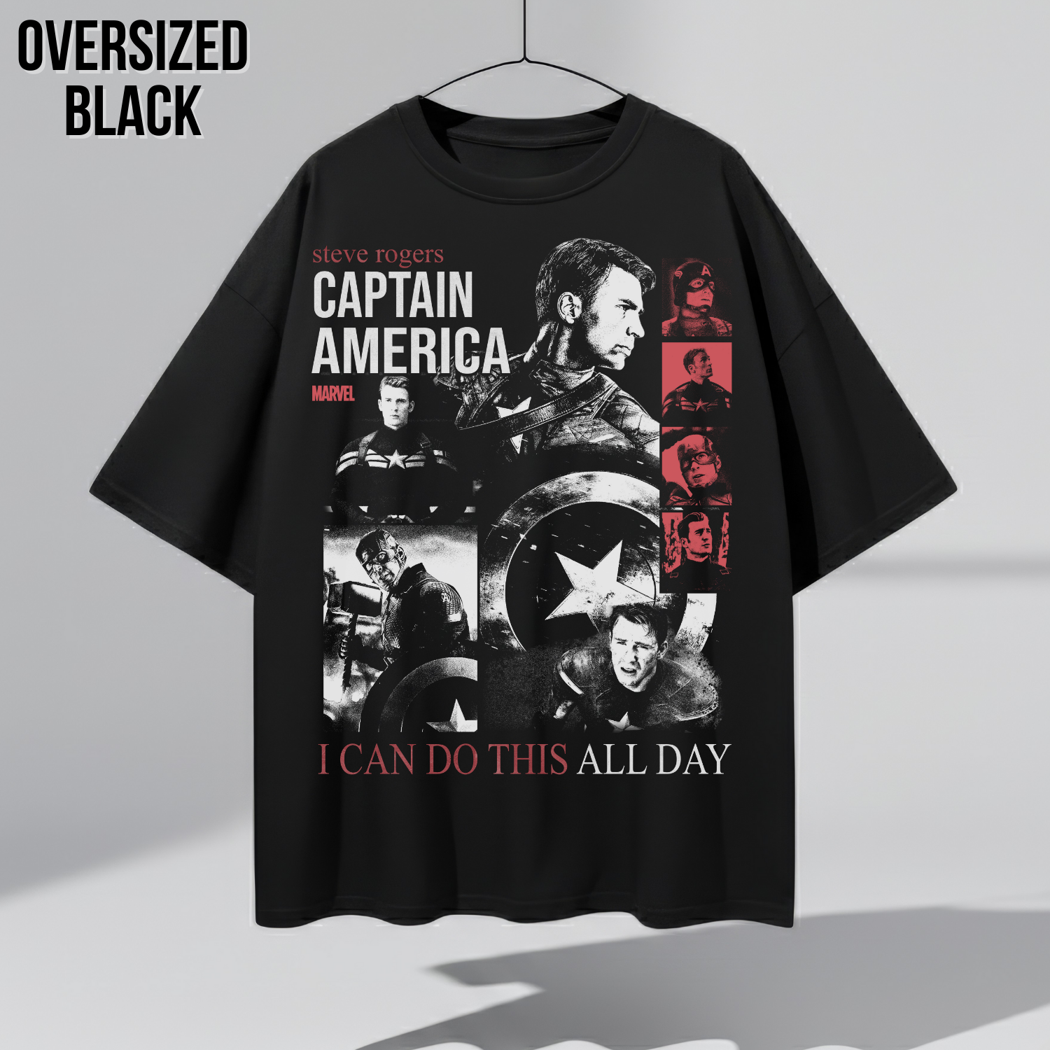 Captain America Shirt - Steve Rogers Marvel Tee