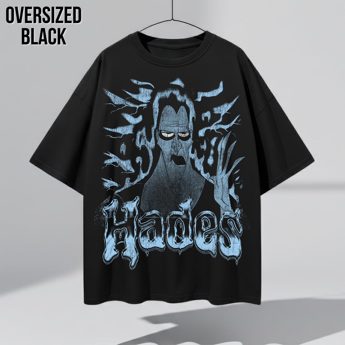 Hades Shirt – Disney Hercules Hades Vintage Bootleg Graphic Shirt, Hades Portrait Tee, Disney Villain Fan Gift, Disney Classic Movie Merch