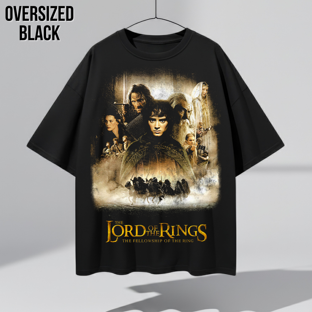 Lord of the Rings Shirt – Fellowship of the Ring Graphic Tee