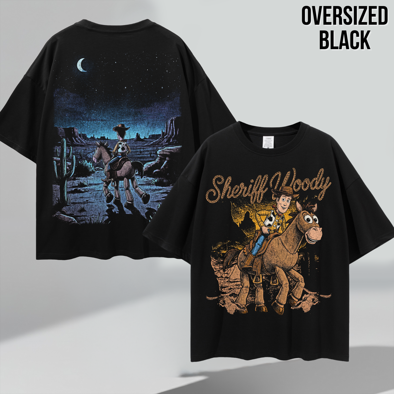 Sheriff Woody Toy Story Shirt – Vintage Woody & Bullseye Tee