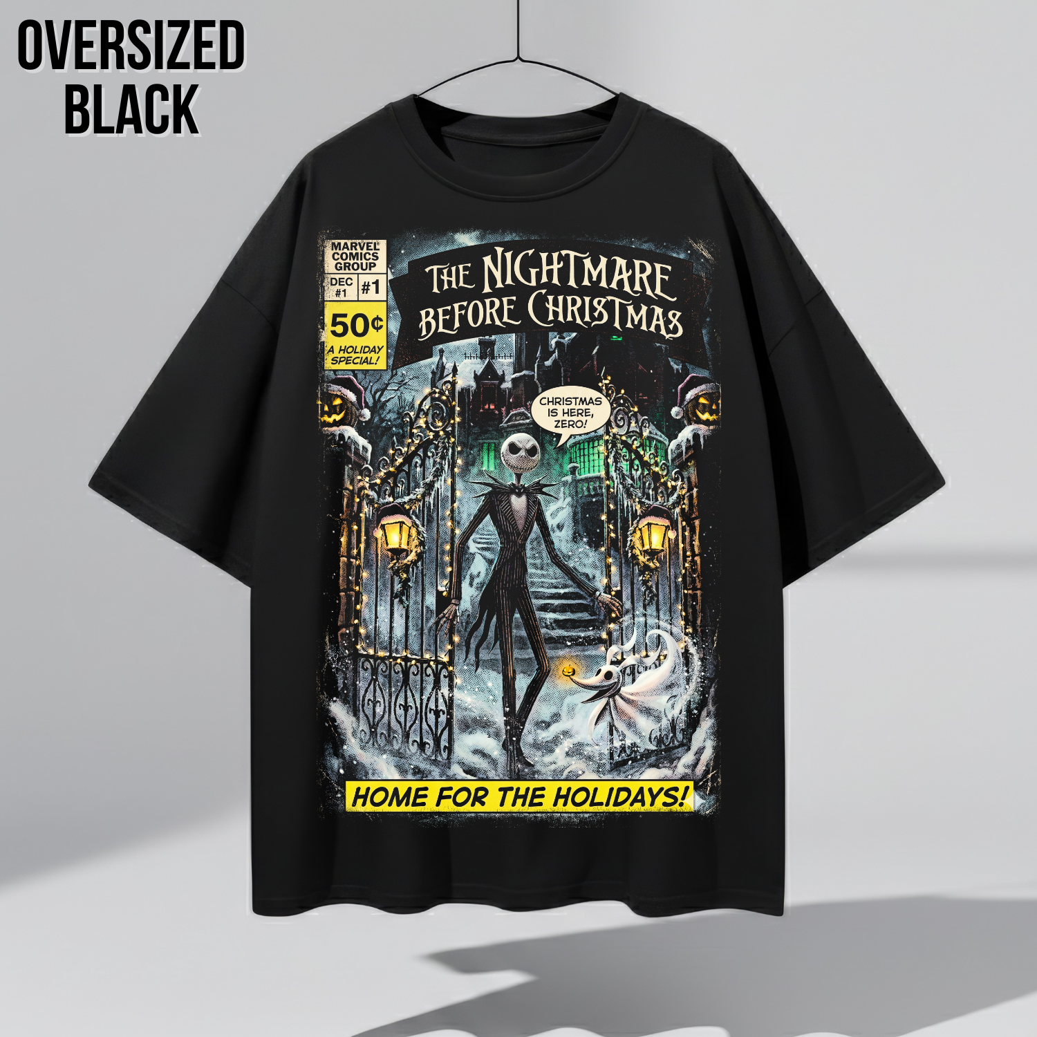 Nightmare Before Christmas Shirt – Jack Skellington Vintage Holiday Tee