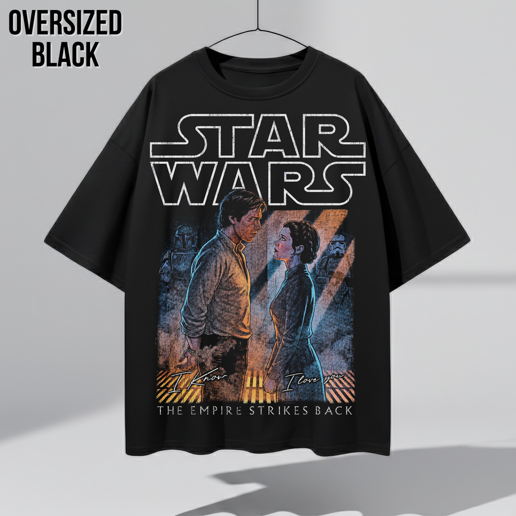 Star Wars Han & Leia “I Know / I Love You” Shirt | Vintage Empire Strikes Back Tee