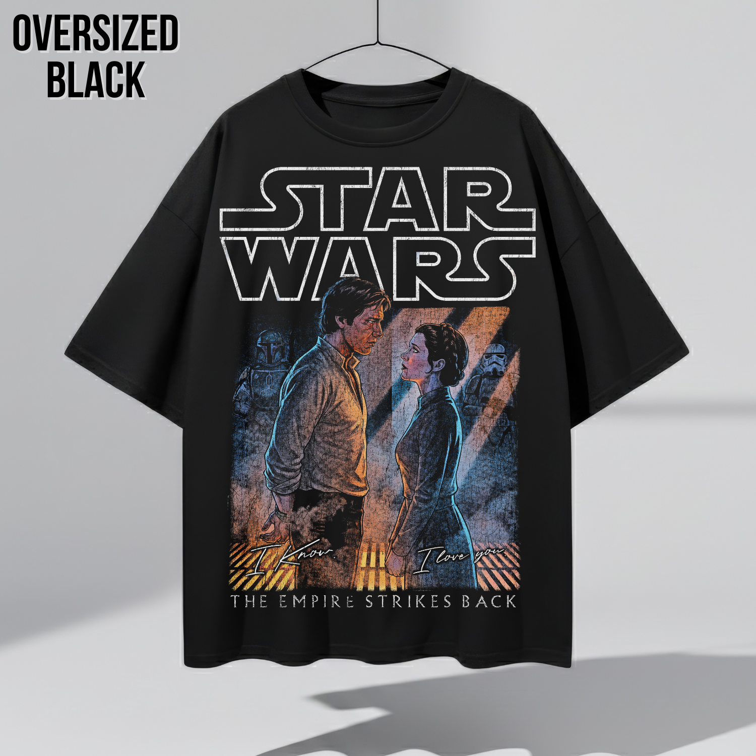 Star Wars Han & Leia “I Know / I Love You” Shirt | Vintage Empire Strikes Back Tee
