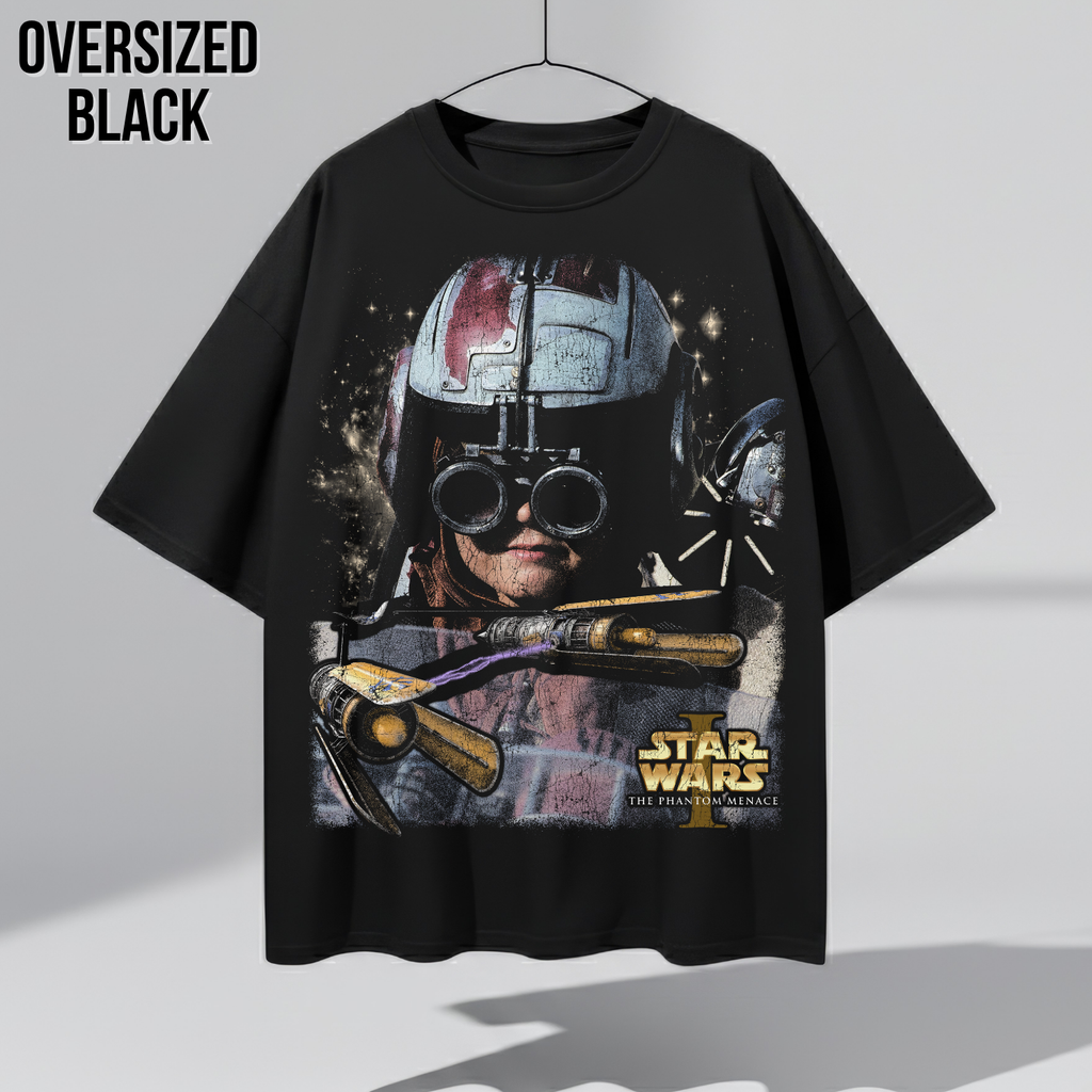 Star Wars Little Anakin Skywalker Shirt – Phantom Menace Podracer Tee