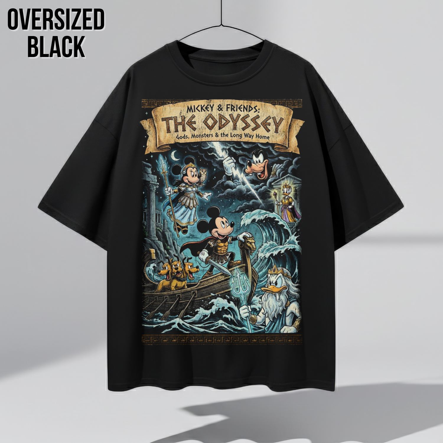 Mickey & Friends: The Odyssey Shirt – Greek Mythology Disney Tee