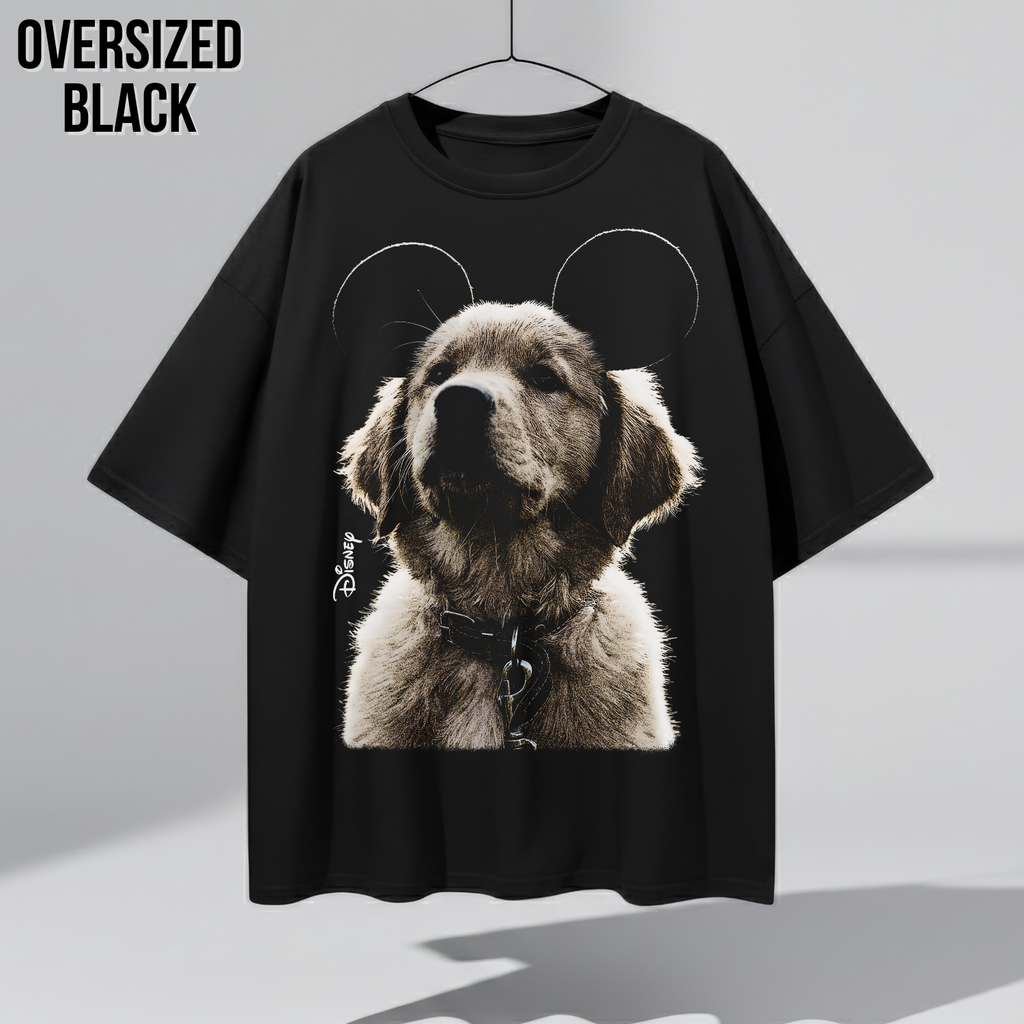 Disney Dog Mickey Ears Shirt - Golden Retriever Puppy Shirt