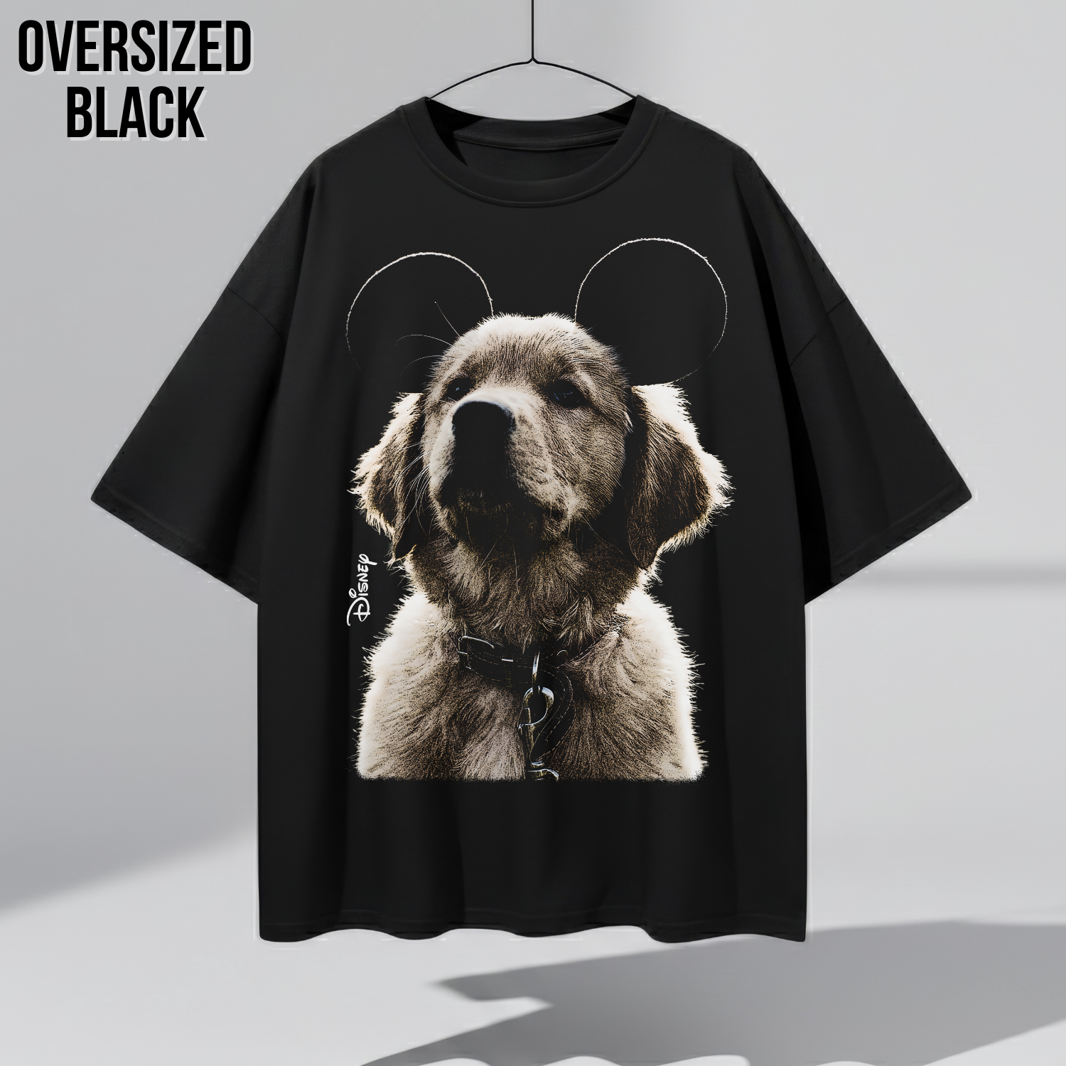 Disney Dog Mickey Ears Shirt - Golden Retriever Puppy Shirt