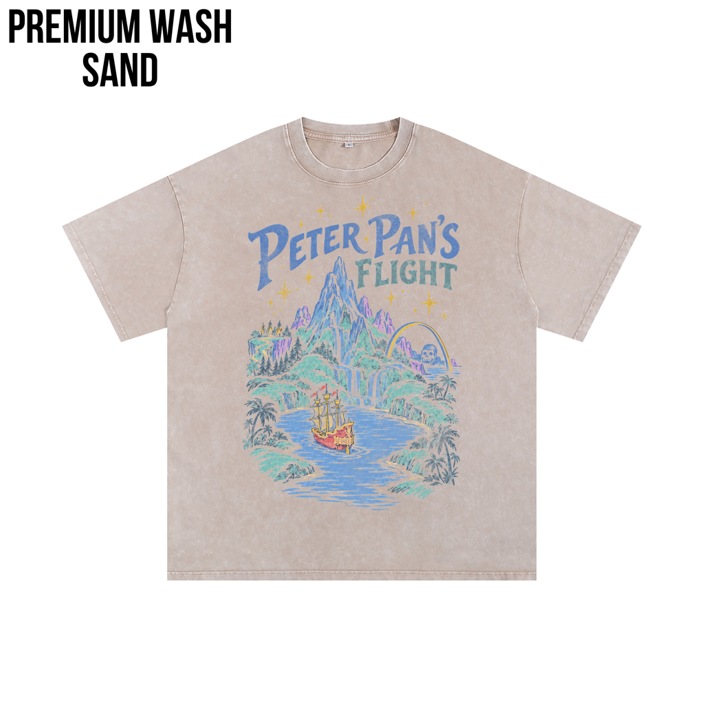 Peter Pan's Flight Shirt – Disney Peter Pan's Flight Neverland Vintage Graphic Shirt, Pirate Ship Ride Tee, Disney Parks Fan Gift, Disneyland Attraction Merch