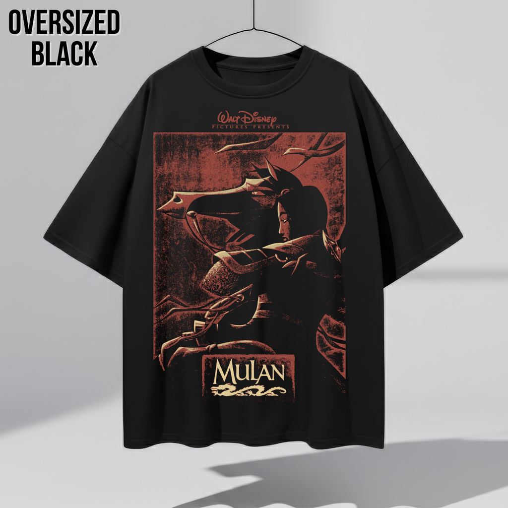 Mulan Shirt Vintage Disney Tee - Disney Princess Mulan Graphic T-Shirt