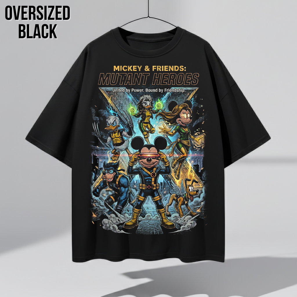 Mickey & Friends X-Men Shirt – Retro Marvel X-Men Disney Tee