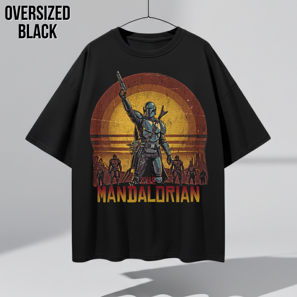 Mandalorian Shirt – Din Djarin Vintage Star Wars Tee
