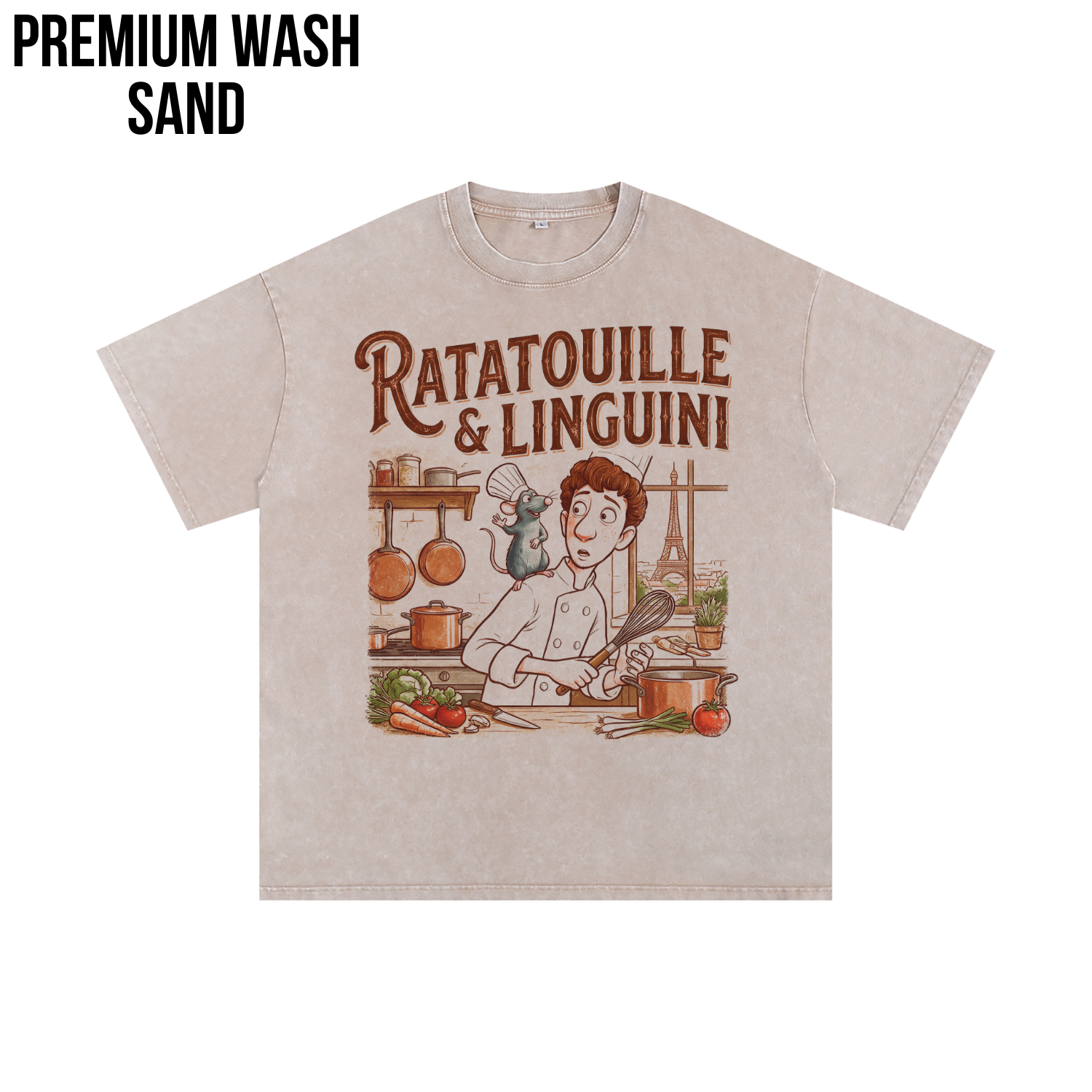 Ratatouille Remy & Linguini Shirt: Disneyland Paris Tee