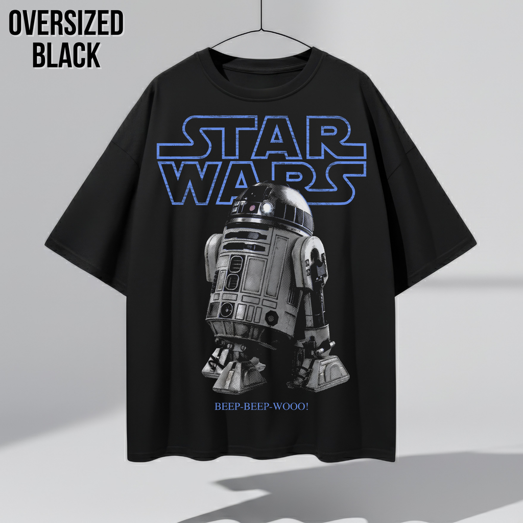 R2-D2 Star Wars Shirt – Star Wars R2-D2 Beep Beep Wooo Graphic Tee, R2-D2 Fan Gift, Star Wars Droid Shirt, Star Wars Fan Graphic Tee