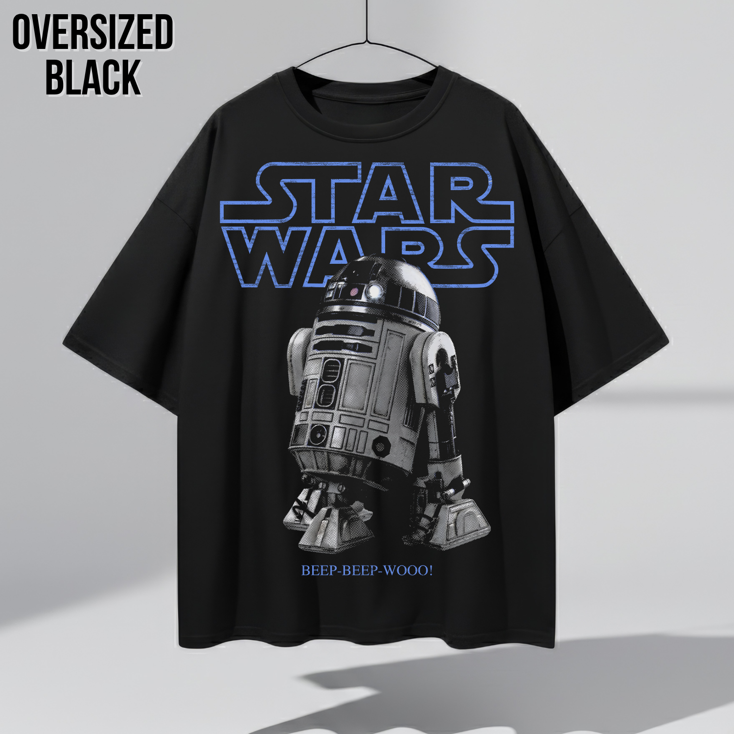 R2-D2 Star Wars Shirt – Star Wars R2-D2 Beep Beep Wooo Graphic Tee, R2-D2 Fan Gift, Star Wars Droid Shirt, Star Wars Fan Graphic Tee