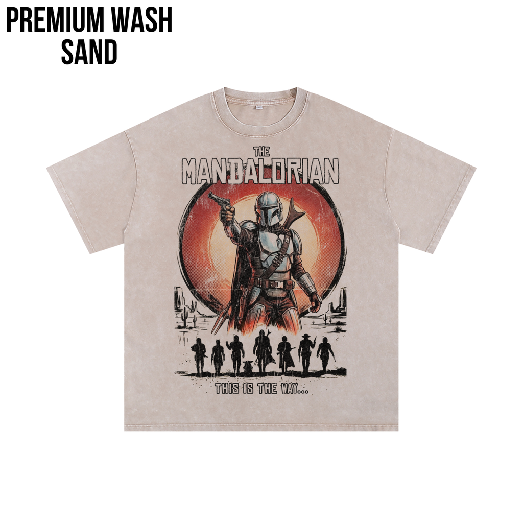 Retro Mandalorian Shirt – Star Wars Graphic Tee
