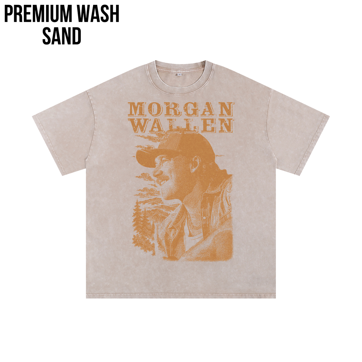 Morgan Wallen Shirt – Morgan Wallen Vintage Portrait Graphic Shirt, Country Music Outdoors Tee, Morgan Wallen Fan Gift, Country Concert Merch