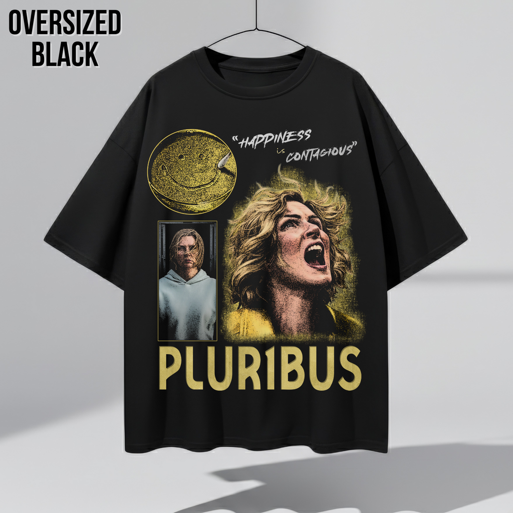 Pluribus Show T-Shirt – Happiness Is Contagious Graphic Tee