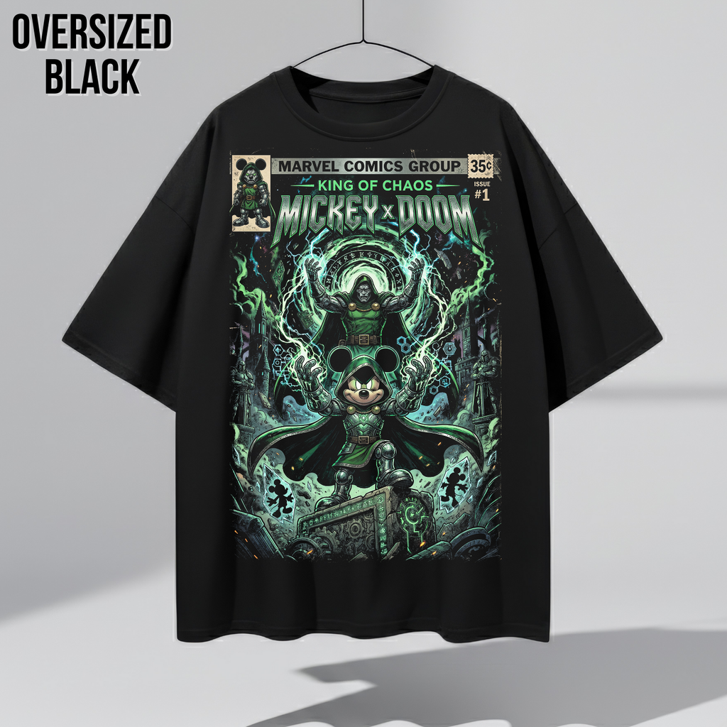 Marvel Mickey x Doom Shirt – Mickey Mouse Doctor Doom Vintage Comic Tee