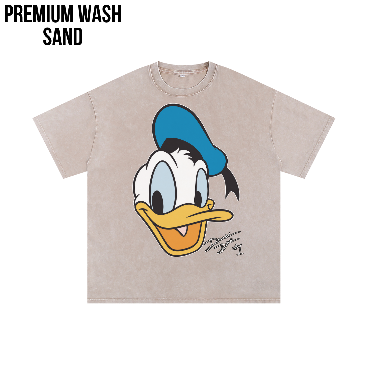 Retro Donald Duck Shirt - Disney Donald Duck Signature Tee