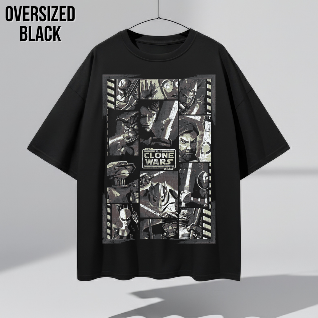 Star Wars The Clone Wars Shirt - Star Wars Vintage Graphic Tee