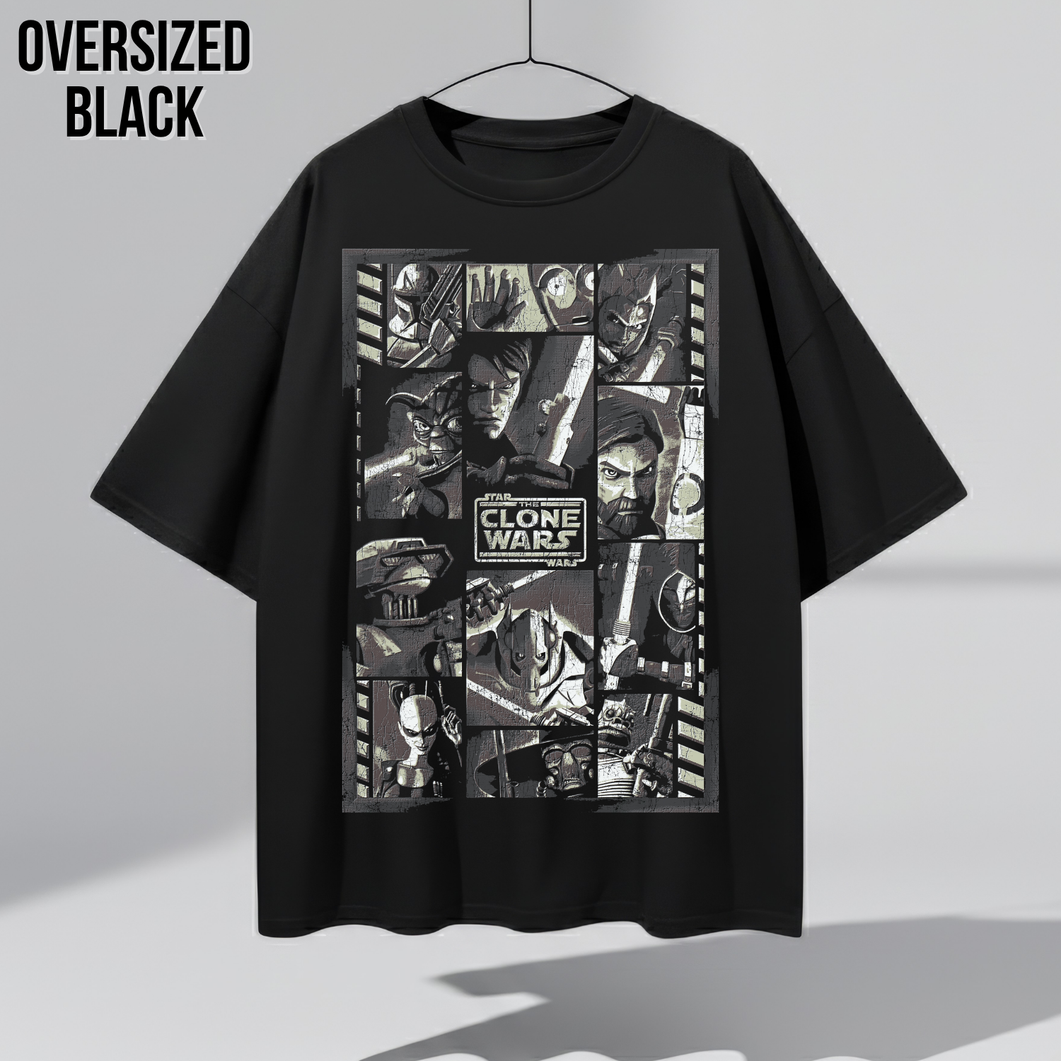 Star Wars The Clone Wars Shirt - Star Wars Vintage Graphic Tee