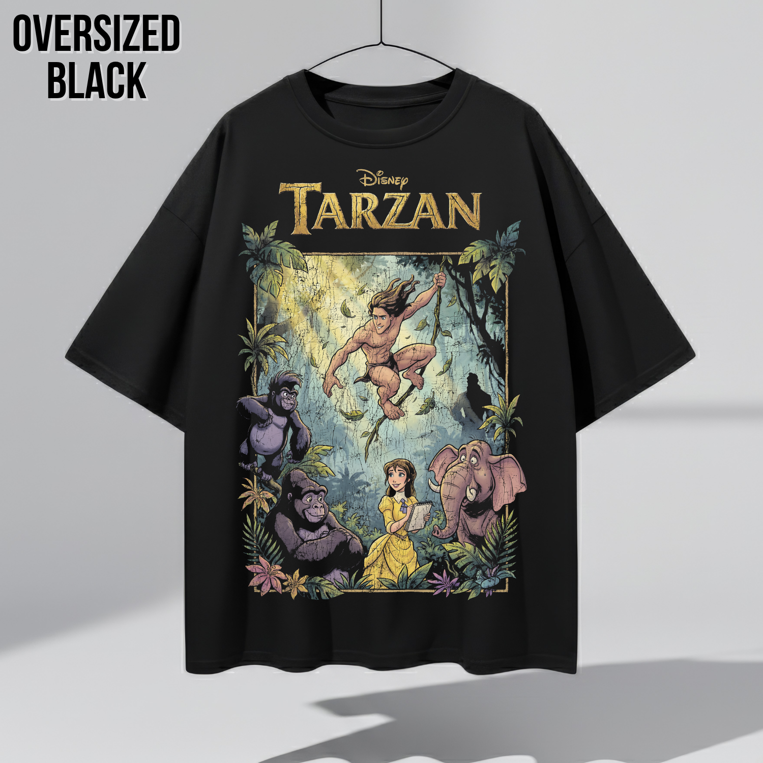 Disney Tarzan Shirt – Tarzan and Jane Graphic Tee, Disney Vintage Shirt