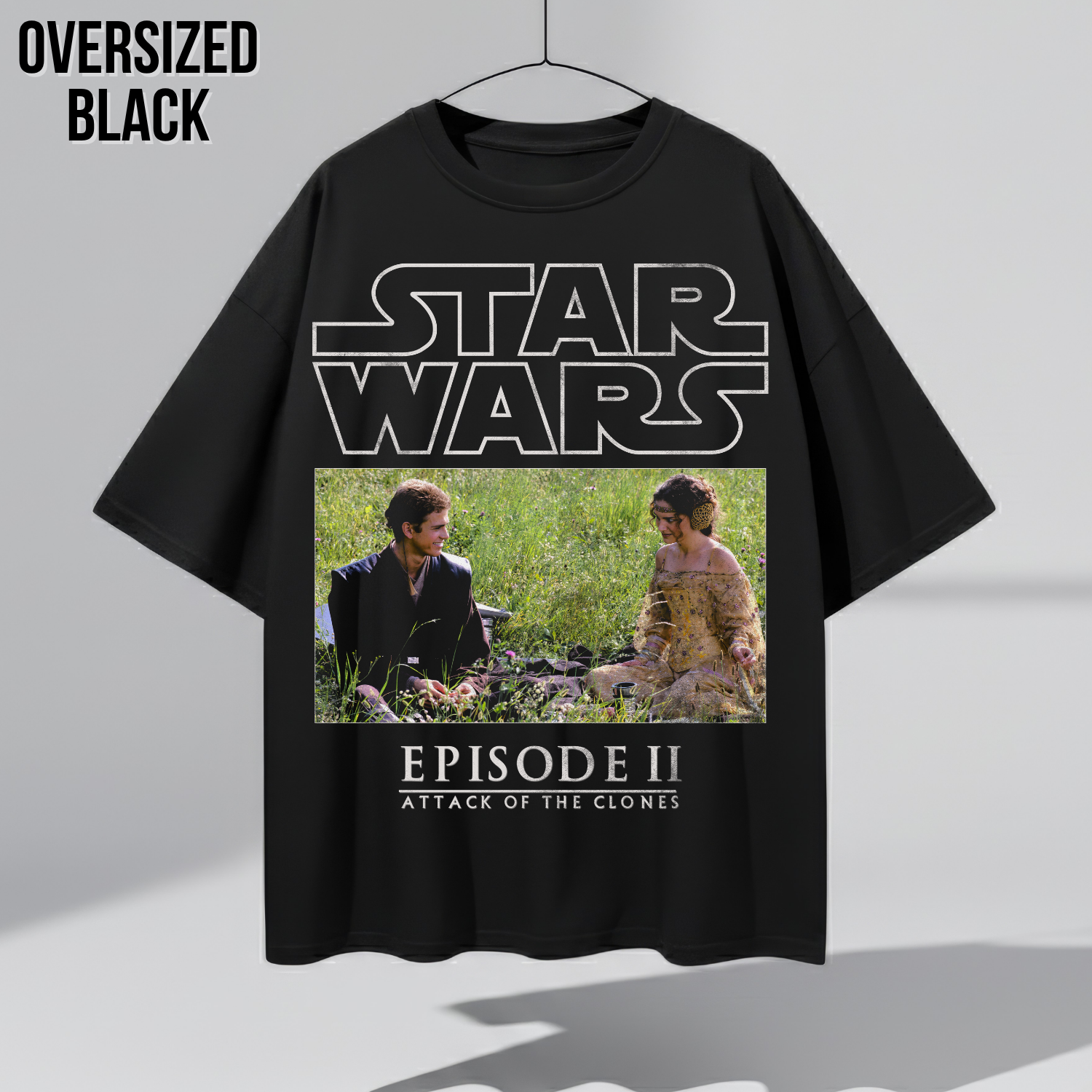 Star Wars Anakin and Padme Shirt – Attack of the Clones Tee, Anakin Padme Naboo Graphic Tee,