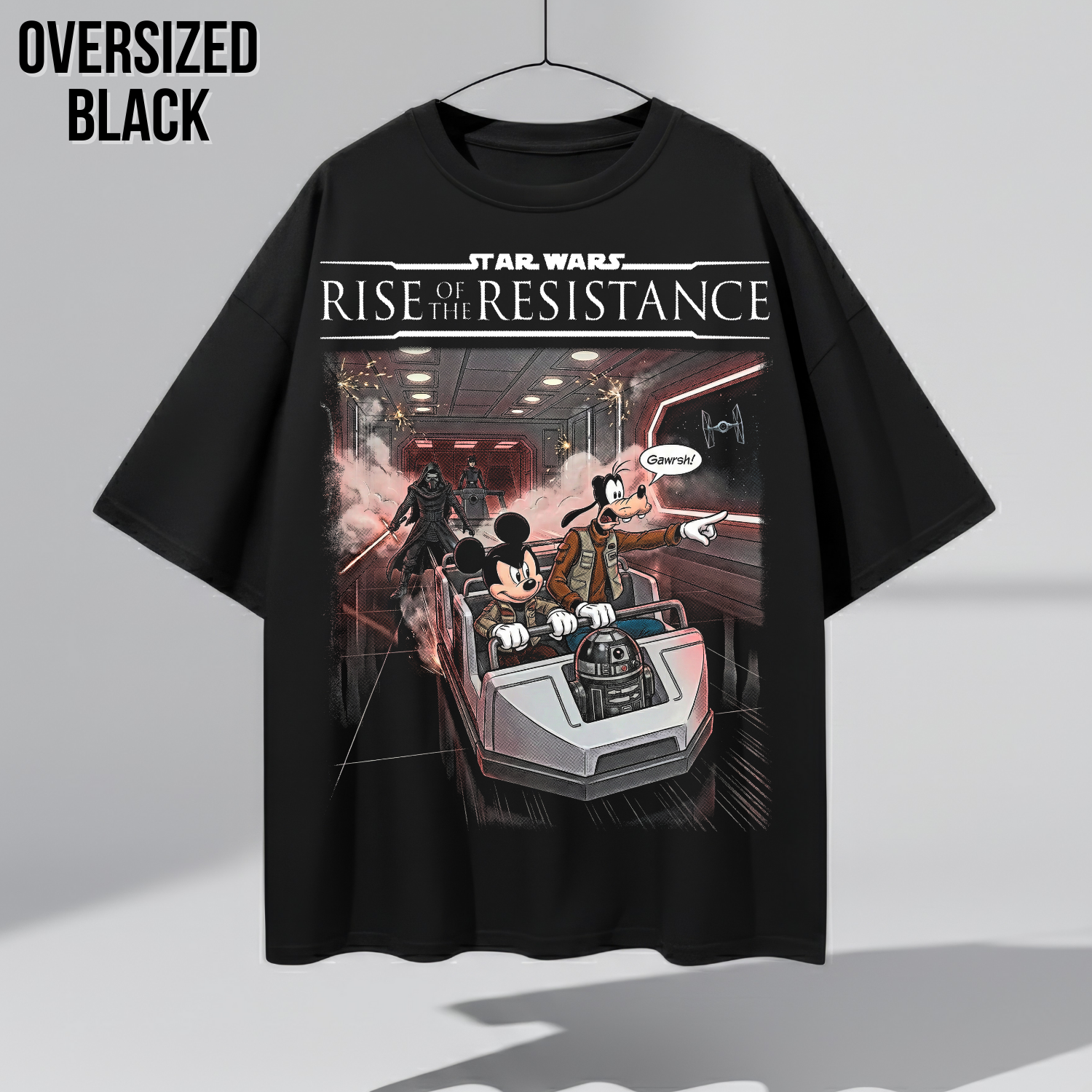 Star Wars Rise of the Resistance Ride Shirt – Mickey & Goofy Disney Tee
