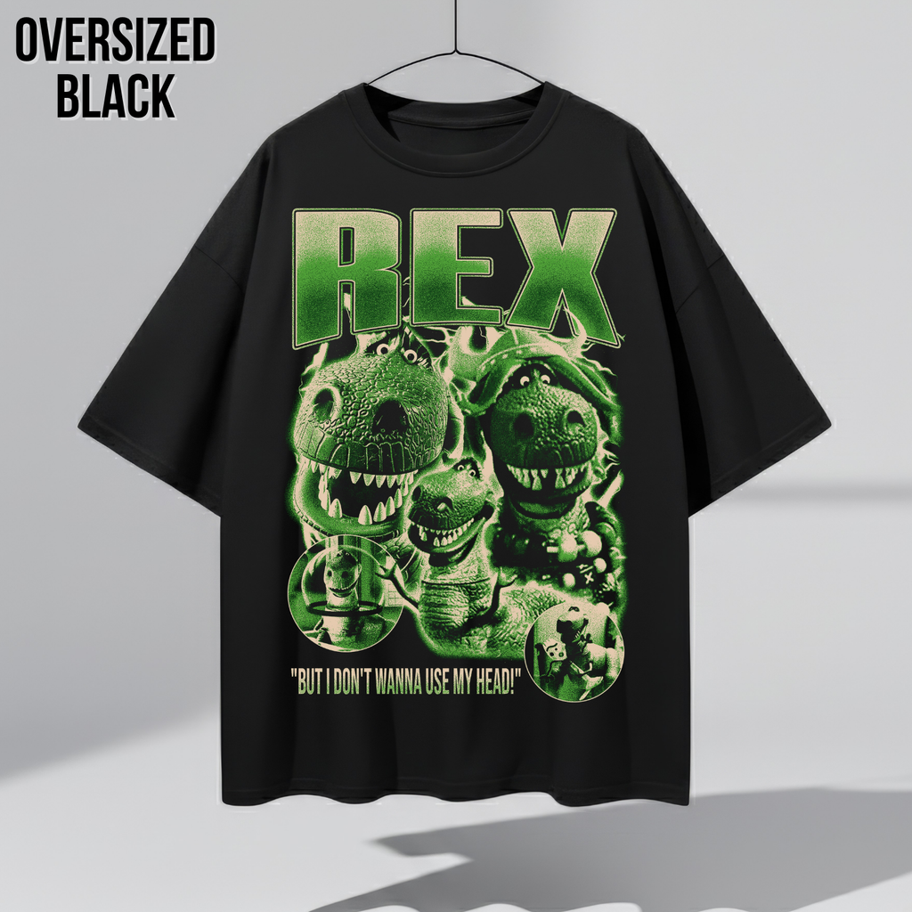 Toy Story Rex Shirt – But I Don't Wanna Use My Head Graphic Tee, Rex Dinosaur Fan Gift, Pixar Disney Toy Story Shirt