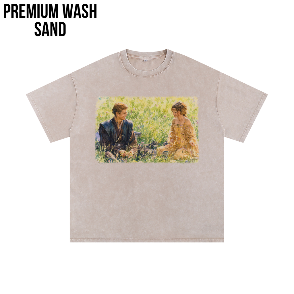 Star Wars Anakin and Padme Shirt – Naboo Watercolor Tee