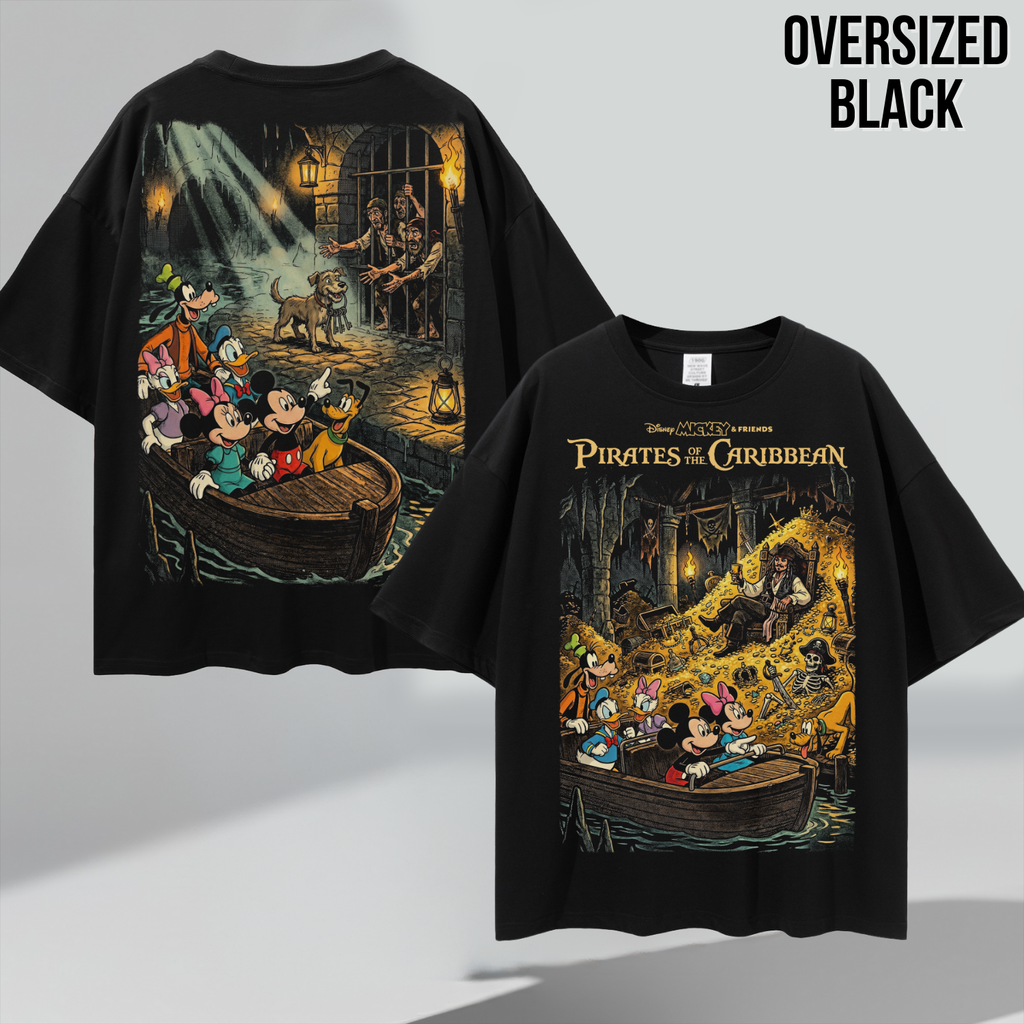 Mickey & Friends Pirates of the Caribbean Shirt: Disney Ride Tee
