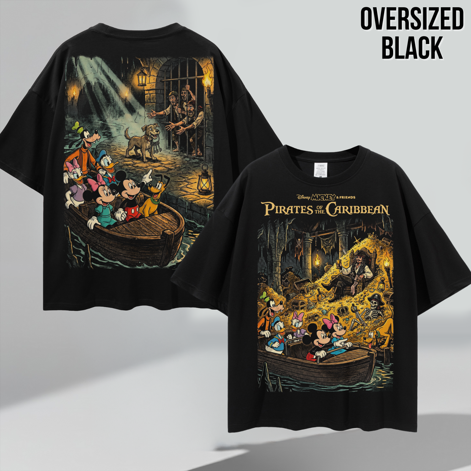 Mickey & Friends Pirates of the Caribbean Shirt: Disney Ride Tee