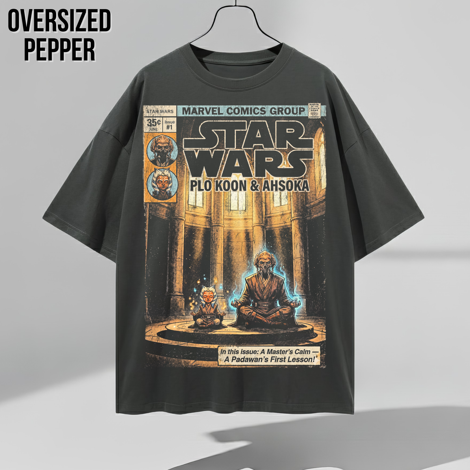 Plo Koon & Ahsoka Tano Clone Wars Shirt: Vintage Star Wars Tee