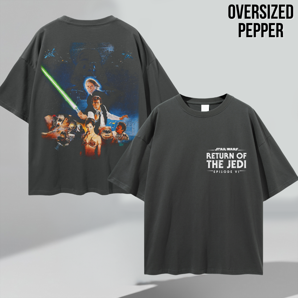 Star Wars Return Of The Jedi Shirt – Episode VI Movie Poster Double Sided Graphic Tee, Star Wars Fan Gift, Original Trilogy Shirt