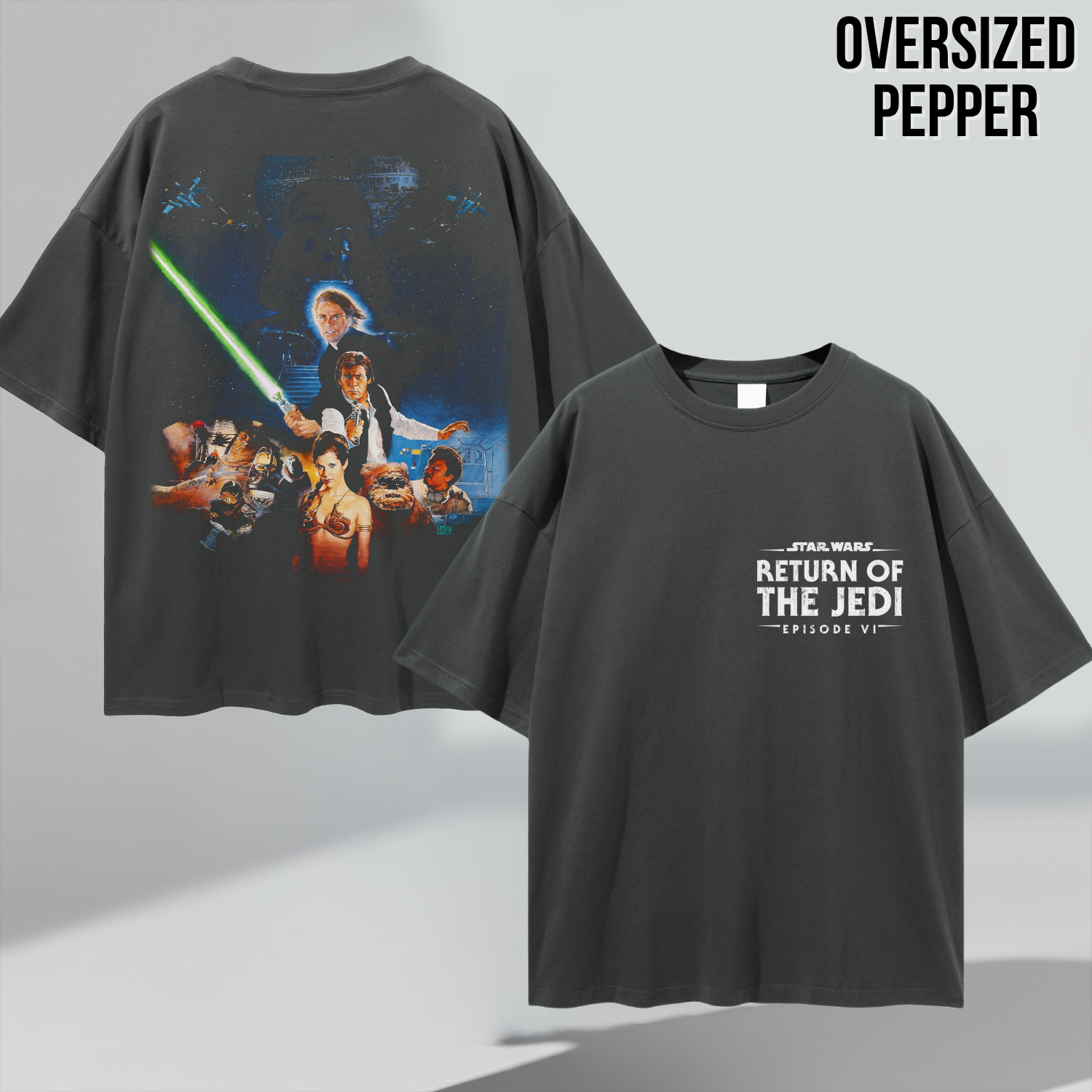 Star Wars Return Of The Jedi Shirt – Episode VI Movie Poster Double Sided Graphic Tee, Star Wars Fan Gift, Original Trilogy Shirt