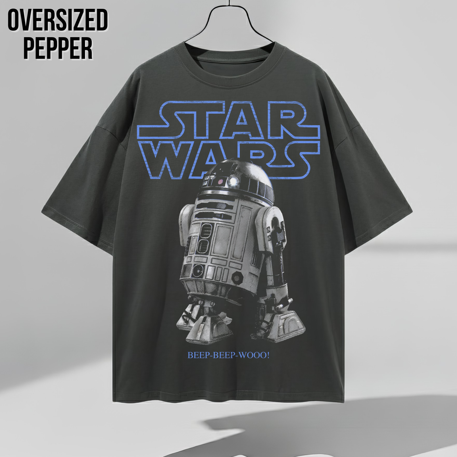 R2-D2 Star Wars Shirt – Star Wars R2-D2 Beep Beep Wooo Graphic Tee, R2-D2 Fan Gift, Star Wars Droid Shirt, Star Wars Fan Graphic Tee