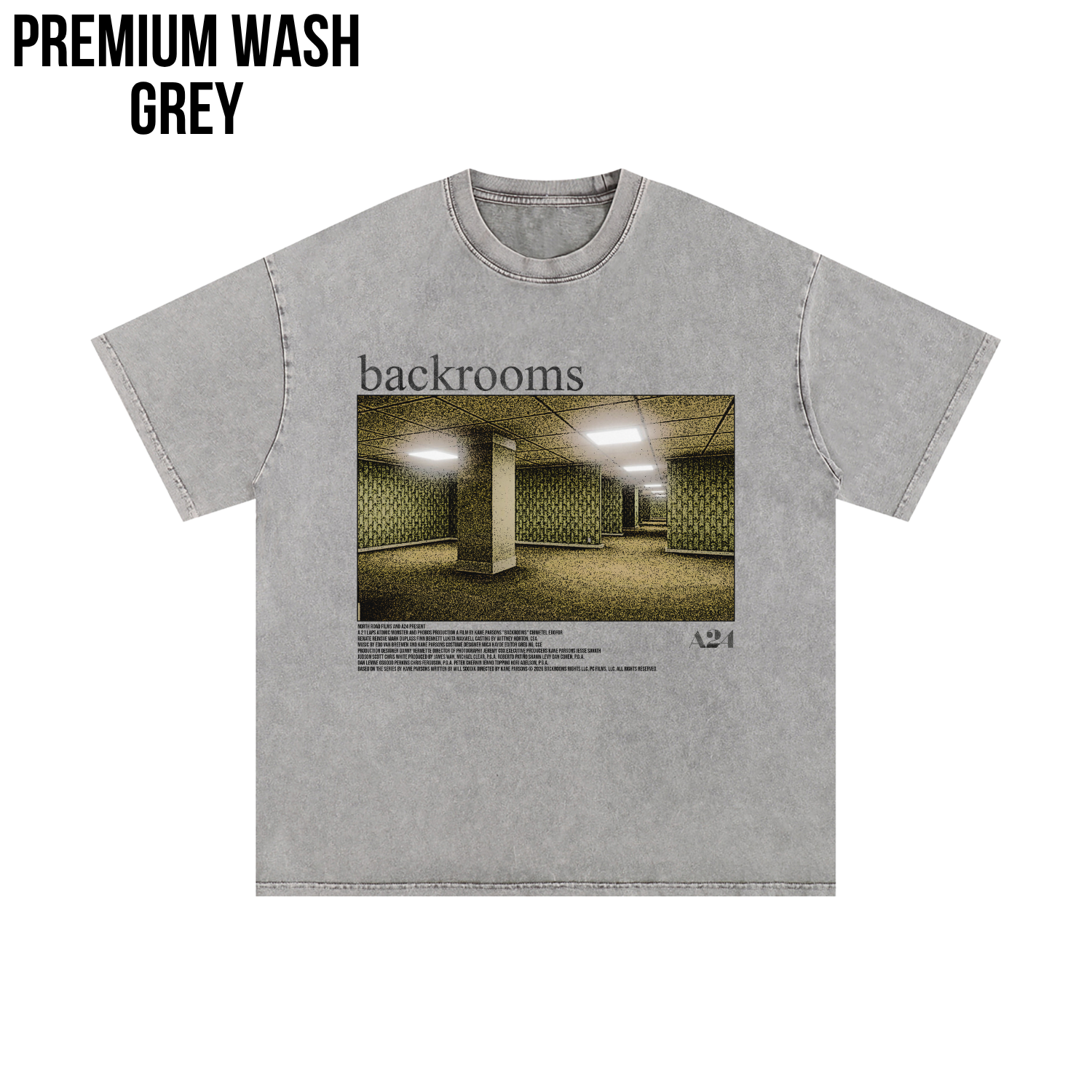 Backrooms A24 Shirt – You've Noclipped Out Of Reality Graphic Tee