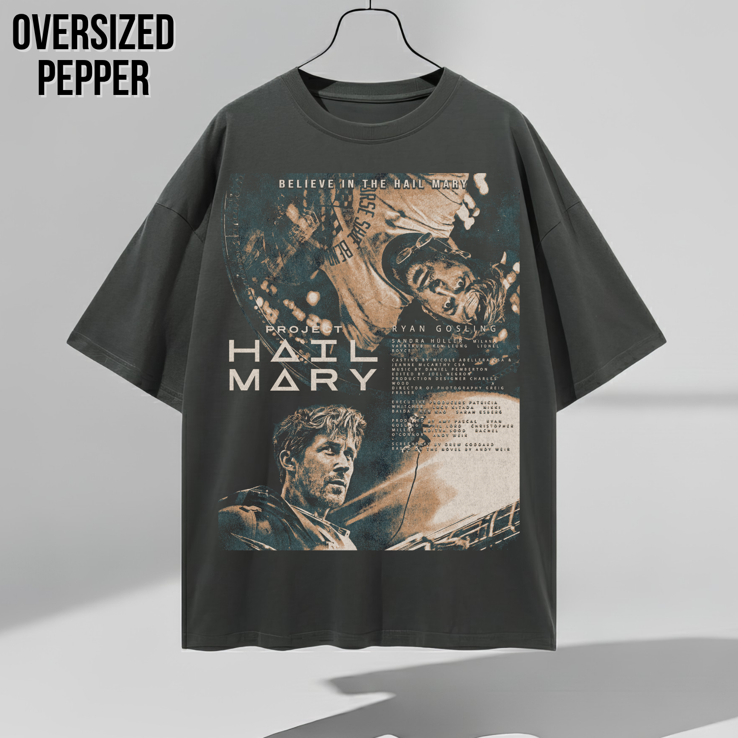 Project Hail Mary Movie Shirt - Space Movie Poster Shirt