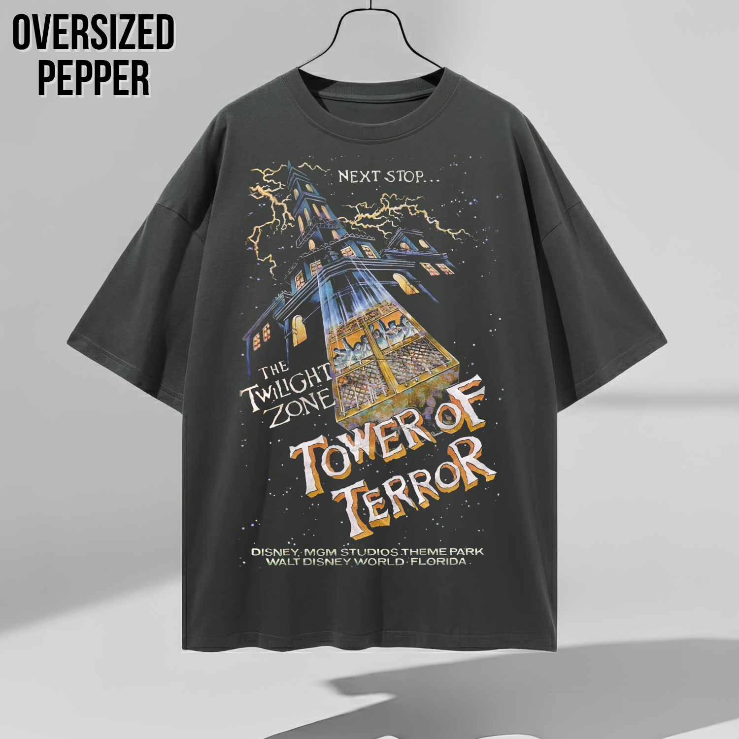 Vintage Tower of Terror Shirt – Hollywood Studios Vintage Tee, Disney World Graphic Shirt