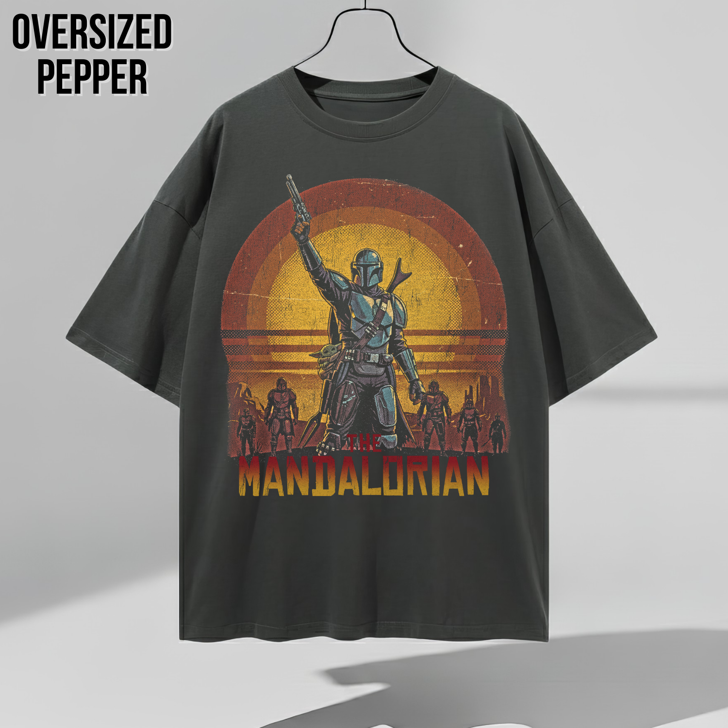 Mandalorian Shirt – Din Djarin Vintage Star Wars Tee