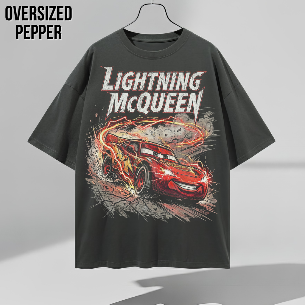 Vintage Lightning McQueen Shirt - Disney Cars Shirt