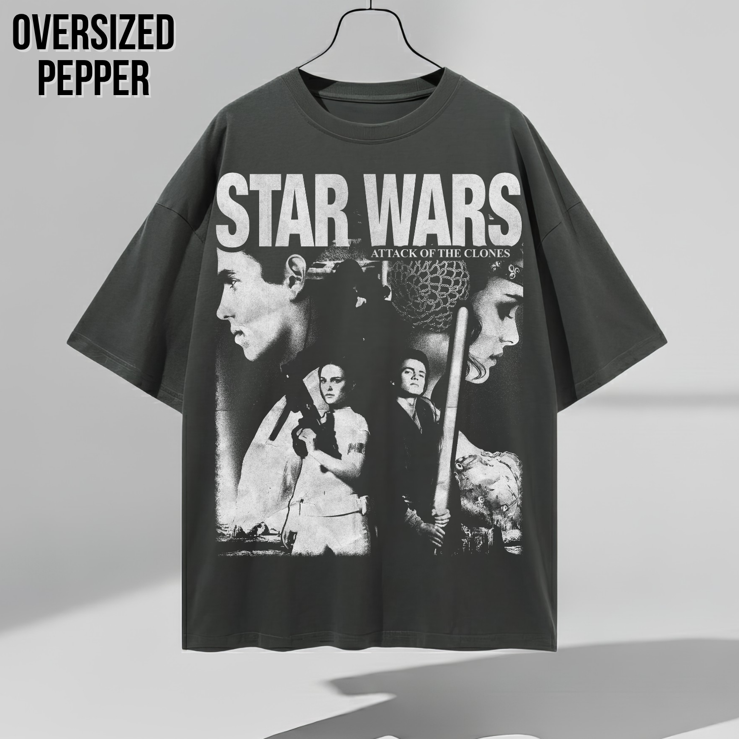 Retro Star Wars Shirt - Attack of the Clones Anakin Padme Shirt