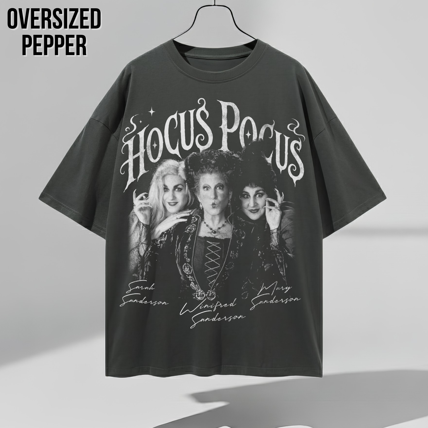 Hocus Pocus Shirt – Sanderson Sisters Tee, Hocus Pocus Graphic Shirt, Halloween Fan Gift, Winifred Sarah Mary Sanderson Shirt