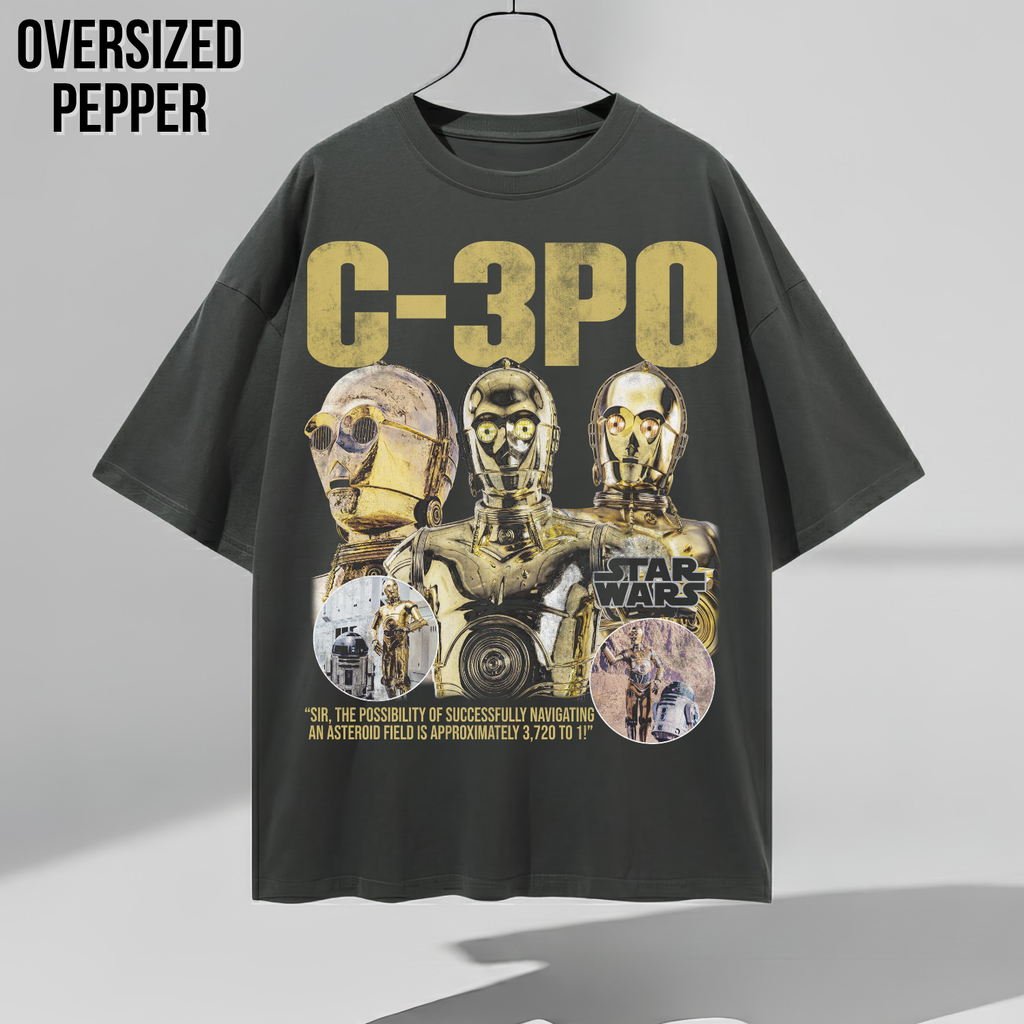Retro Star Wars Droid C-3PO Shirt - Star Wars Droid Shirt