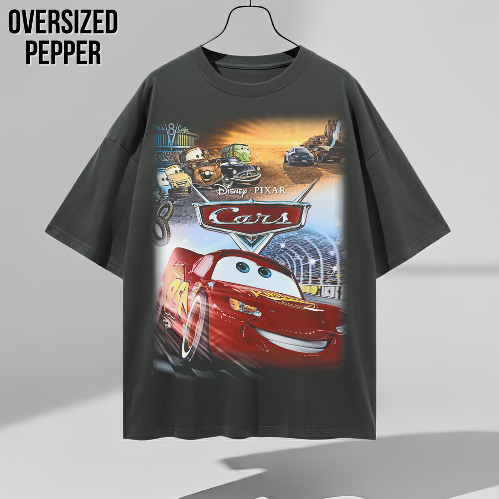 Disney Pixar Cars Shirt – Lightning McQueen and Mater Graphic Tee